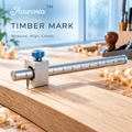 Avunoria™ Timber Mark – Adjustable Woodworking Marking Gauge, Precision Measuring & Scribing Tool for Small Woodcraft, Furniture DIY & Home Workshops