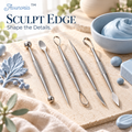 Avunoria™ Sculpt Edge – Stainless Steel Clay Sculpting Tool Set, Professional Detail Shaping & Carving Tools for Polymer Clay, Pottery & DIY Art Projects