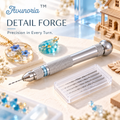 Avunoria™ Detail Forge – Mini Hand Drill & Precision Pin Vise Set, Manual Micro Drilling Tools for Resin Crafts, Jewelry Making & DIY Model Projects