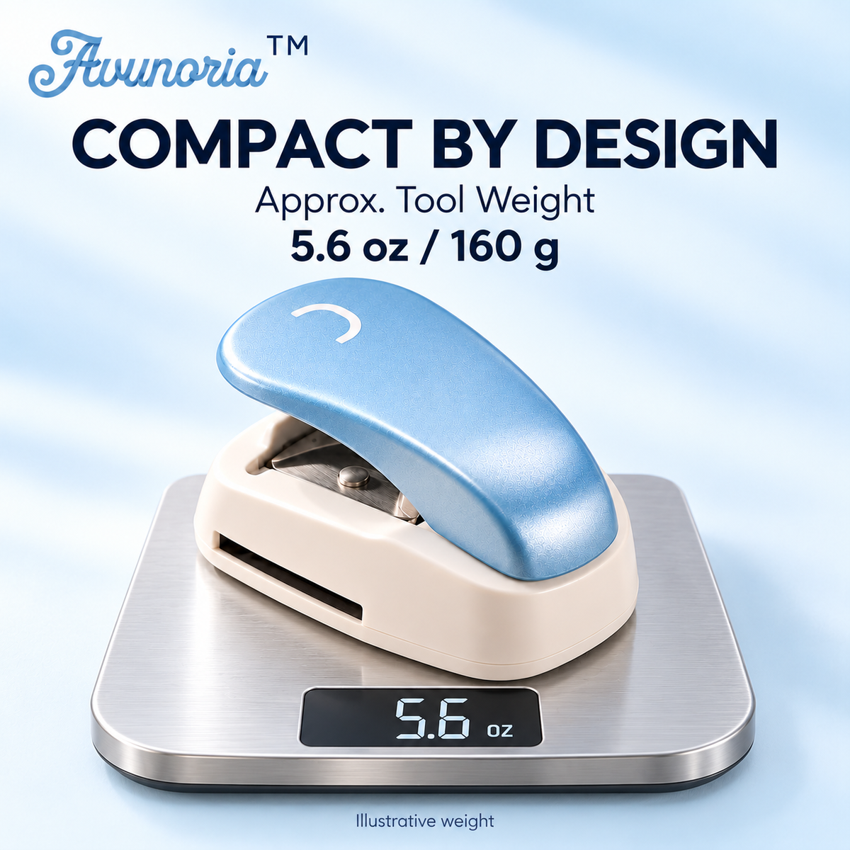 Avunoria™ Artisan Press – Compact Handheld Corner Rounder & Paper Punch Tool, Professional Craft Finishing Accessory for Scrapbooking & DIY Cards